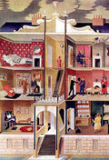 Life in a Boarding House by Eric Ravilious, 1930 - Postcard