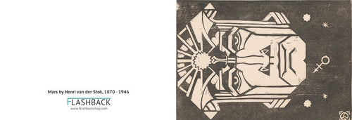 Mars by Henri van der Stok, 1870 - 1946 - Postcard