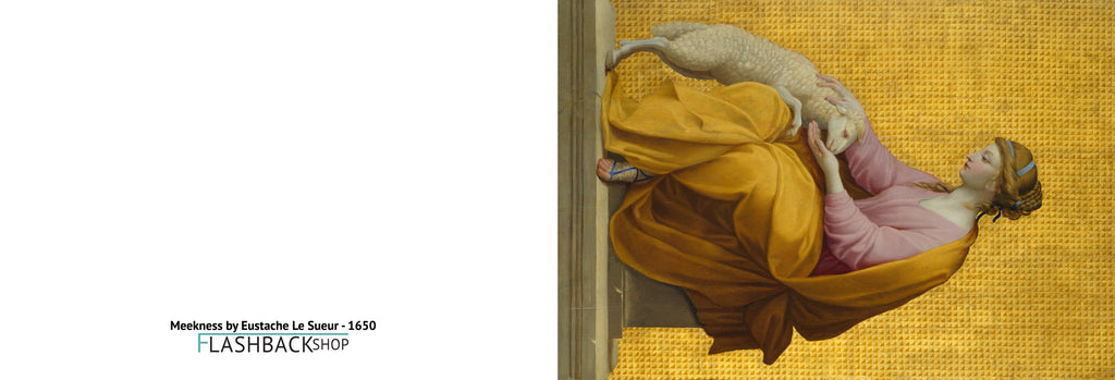 Meekness by Eustache Le Sueur, 1650 - Postcard