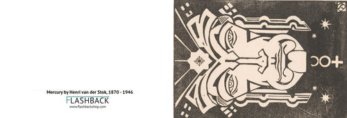 Mercury by Henri van der Stok, 1870 - 1946 -  Postcard