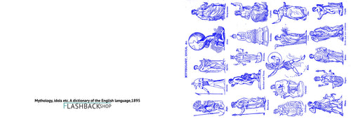 Mythology, idols etc. A dictionary of the English language, 1895 - Postcard
