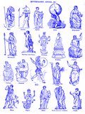 Mythology, idols etc. A dictionary of the English language, 1895 - Postcard