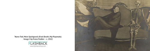 Narre Tod, Mein Spielgesell – Fool Death, My Playmate by Franz Fiedler Image 1 – c. 1922 - Postcard