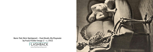 Narre Tod, Mein Spielgesell – Fool Death, My Playmate by Franz Fiedler Image 2 – c. 1922 - Postcard