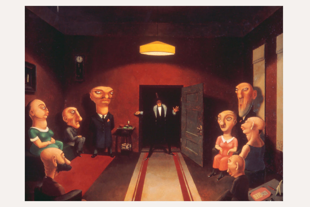 Regreso nocturno a casa de Franz Sedlacek, 1927 - Postal 