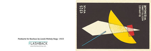 Postkarte for Bauhaus by László Moholy-Nagy, 1923 - Postcard