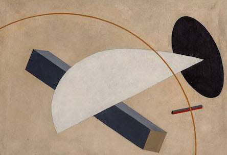 Proun Vrashchenia by El Lissitzky, ca. 1919 - Postcard