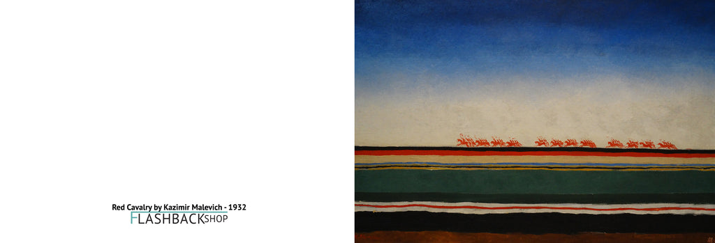 Caballería roja de Kazimir Malévich, 1932 - Postal