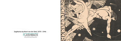 Sagittarius by Henri van der Stok, 1870 - 1946 - Postcard