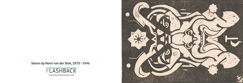 Saturn by Henri van der Stok, 1870 - 1946 - Postcard