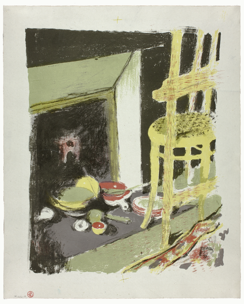 The Hearth, plate eight from Landscapes and Interiors by Edouard Vuillard - 1899