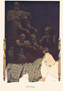 Seein' Things from Poems of Childhood by Eugene Field illustrated by Maxfield Parrish, 1904 - Postcard