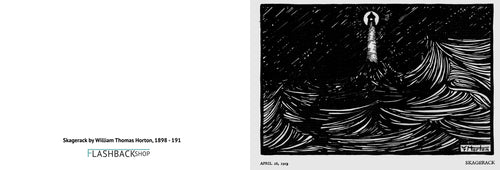 Skagerack by William Thomas Horton, c.1910 - Postcard