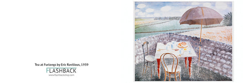 Té en Furlongs de Eric Ravilious, 1939 - Postal