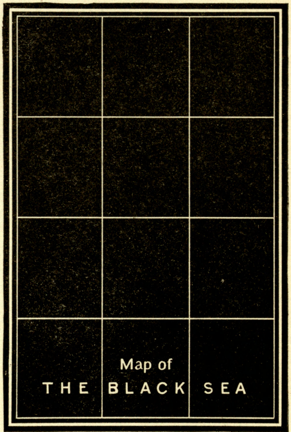 The Black Sea. 'The Simple jography, or, How to know the earth and why it spins' (1908) - Postcard