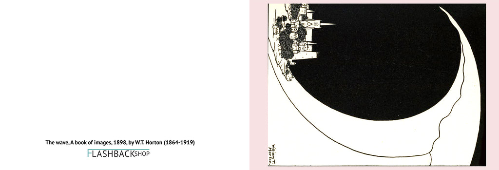 The Wave by William T. Horton, 1898 - Postcard