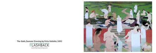 El baño, tarde de verano de Felix-Vallotton, 1892 - Postal