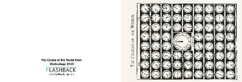 The Clocks of the World from Medicology 1910 - postcard