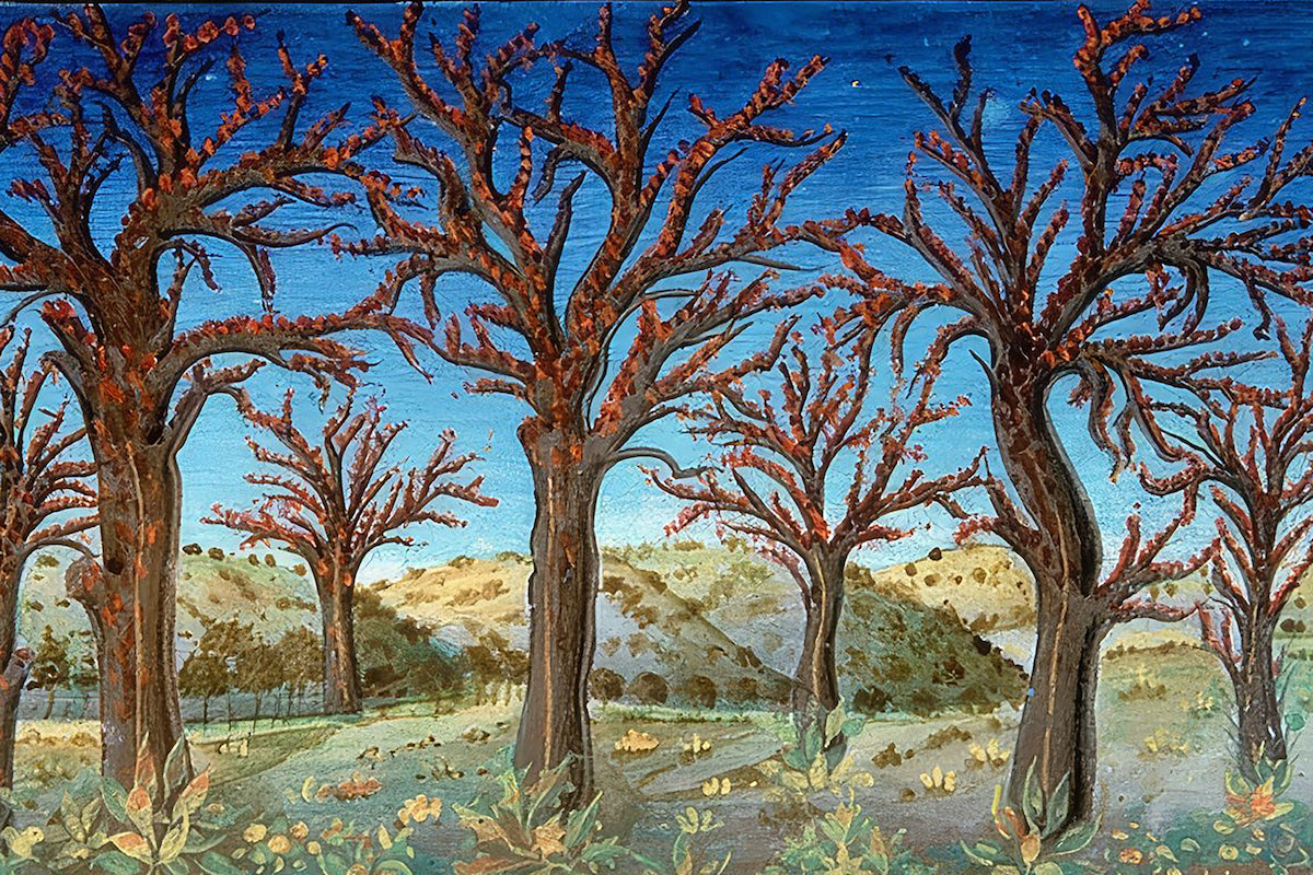 The End of the World:The Trees Will Be Covered with Blood Cristoforo De Predis, 1476 - Postcard