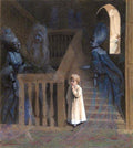 The_Party_on_The_Stairs_by_Adelaide_Sophia_Claxton_1875