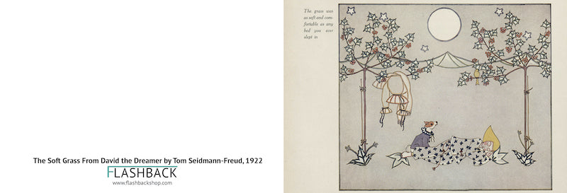The Soft Grass From David the Dreamer by Tom Seidmann-Freud, 1922 - postcard