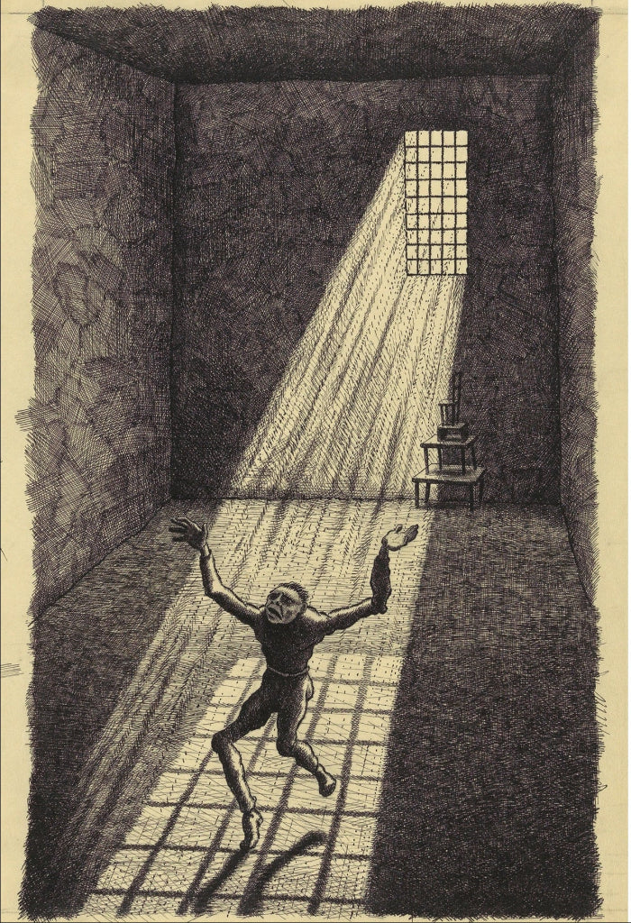 The Madman by Karl Wiener - Postcard
