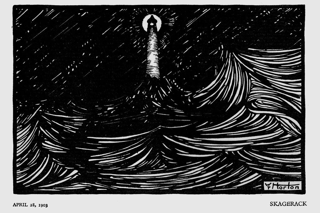 Skagerack by William Thomas Horton, c.1910 - Postcard