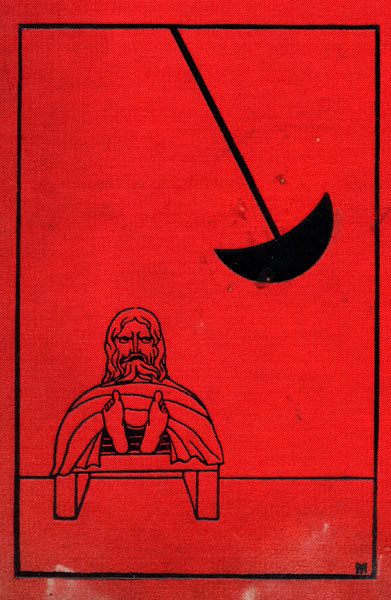 Illustation for The Pit and the Pendulum by William Horton, 1899 - Postcard