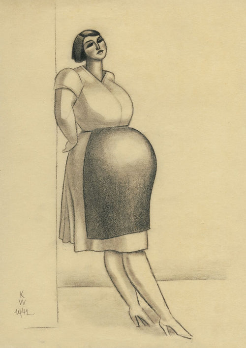 Schwangere by Karl Wiener c.1940s