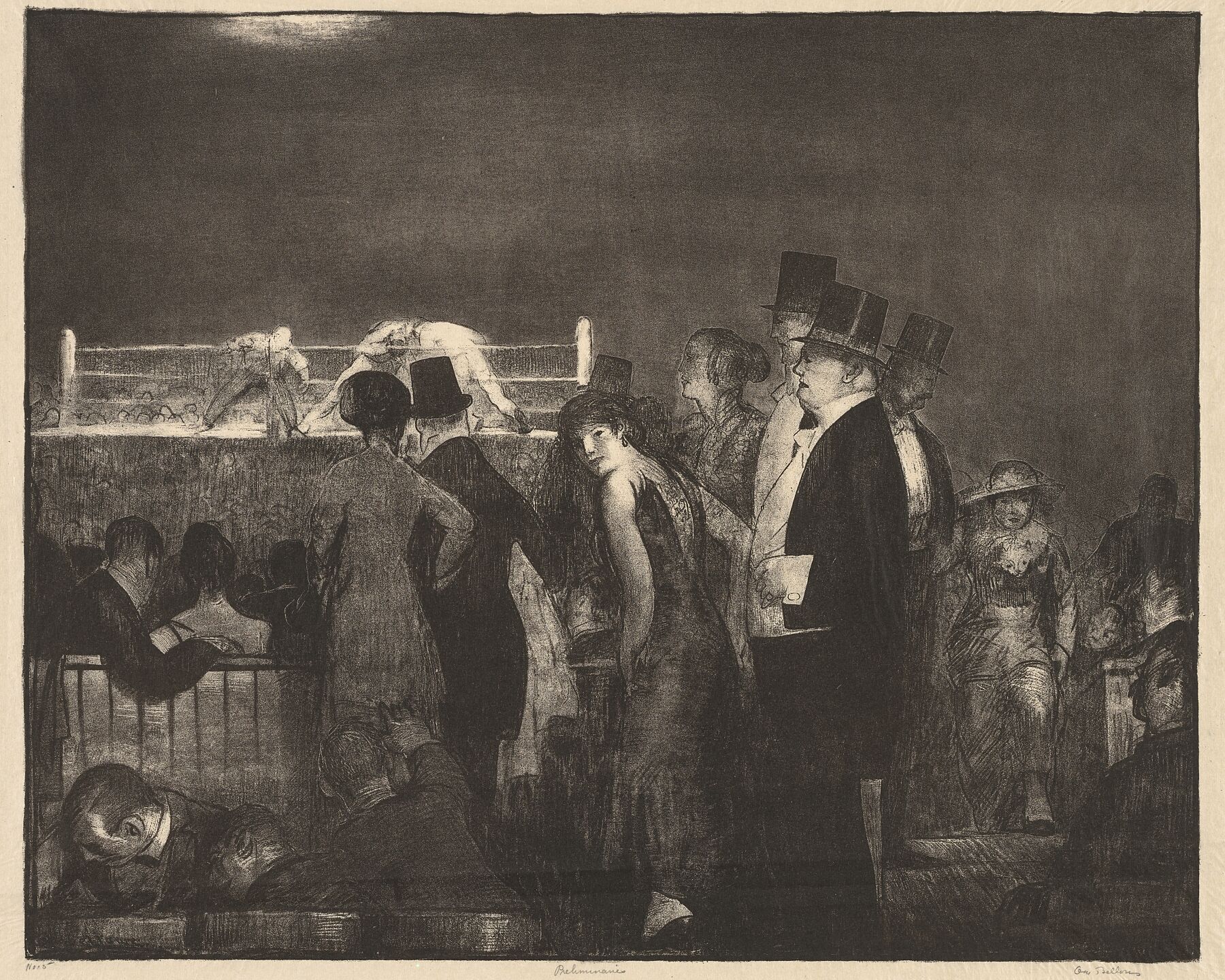Preliminaries by George Bellows, 1916 – Flashback Shop