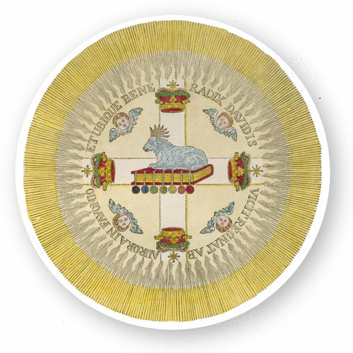 Secret Symbols of the Rosicrucians - Sticker