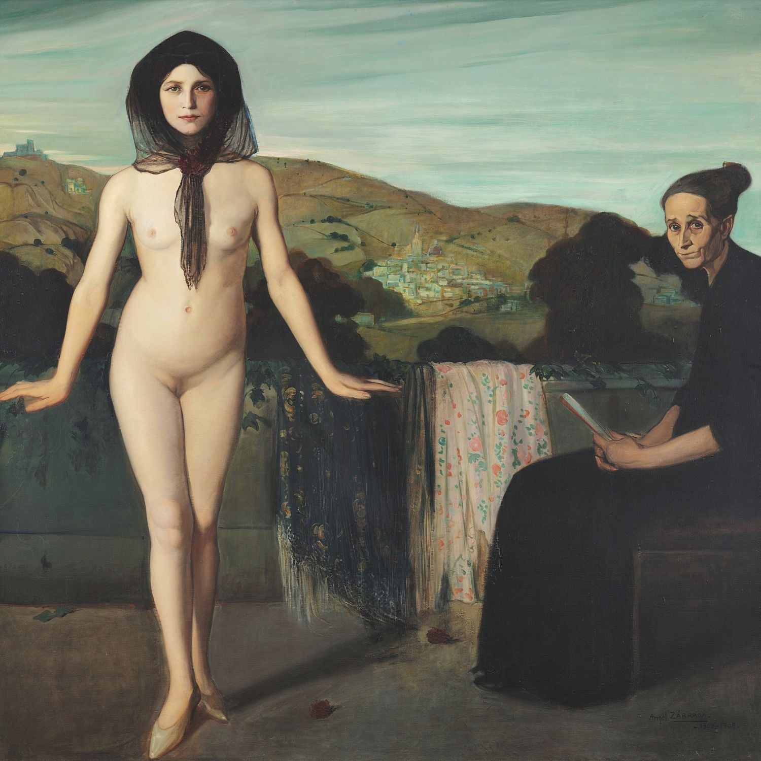 The Naked Dancer by Angel Zarraga, c. 1907
