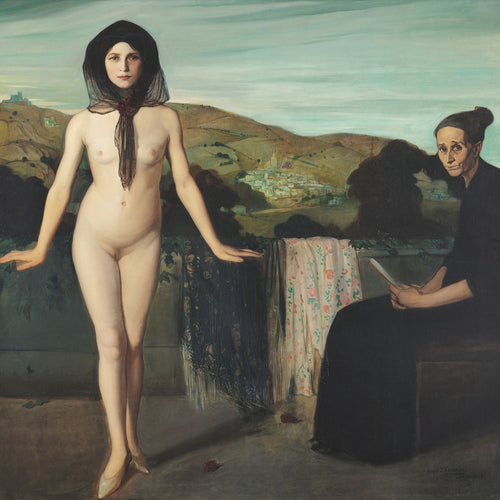 The Naked Dancer by Angel Zarraga, c. 1907
