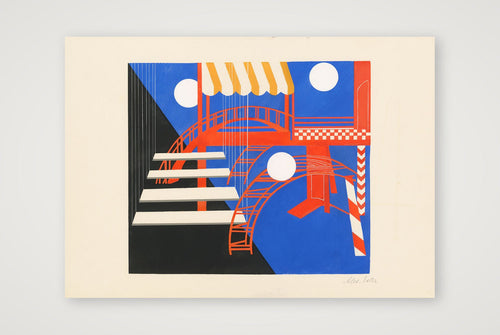Models of Theatre I.-XV. Alexandra Exter, 1930 — A3 (42×30cm, 17×12") Print only
