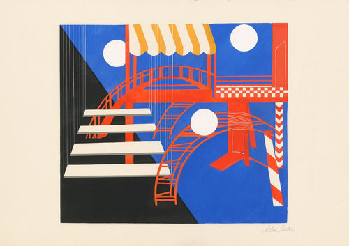 Models of Theatre I.-XV. Alexandra Exter, 1930