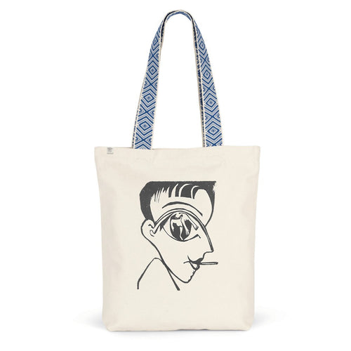 Profilkopf by Ernst Kirchner - Tote Bag