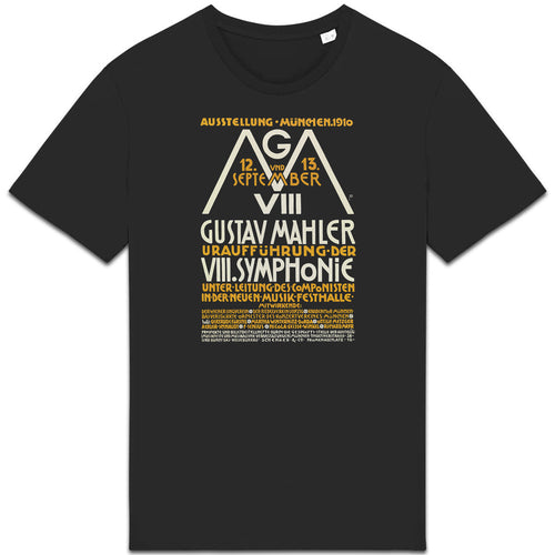 Poster for Premiere of Gustav Mahler's 8th Symphony in Munich, 1910