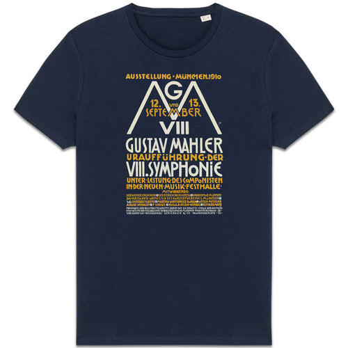 Poster for Premiere of Gustav Mahler's 8th Symphony in Munich, 1910