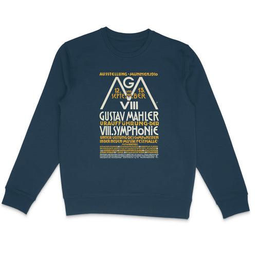 Poster for world premiere of Gustav Mahler's 8th Symphony in Munich, 1910 - Sweatshirt