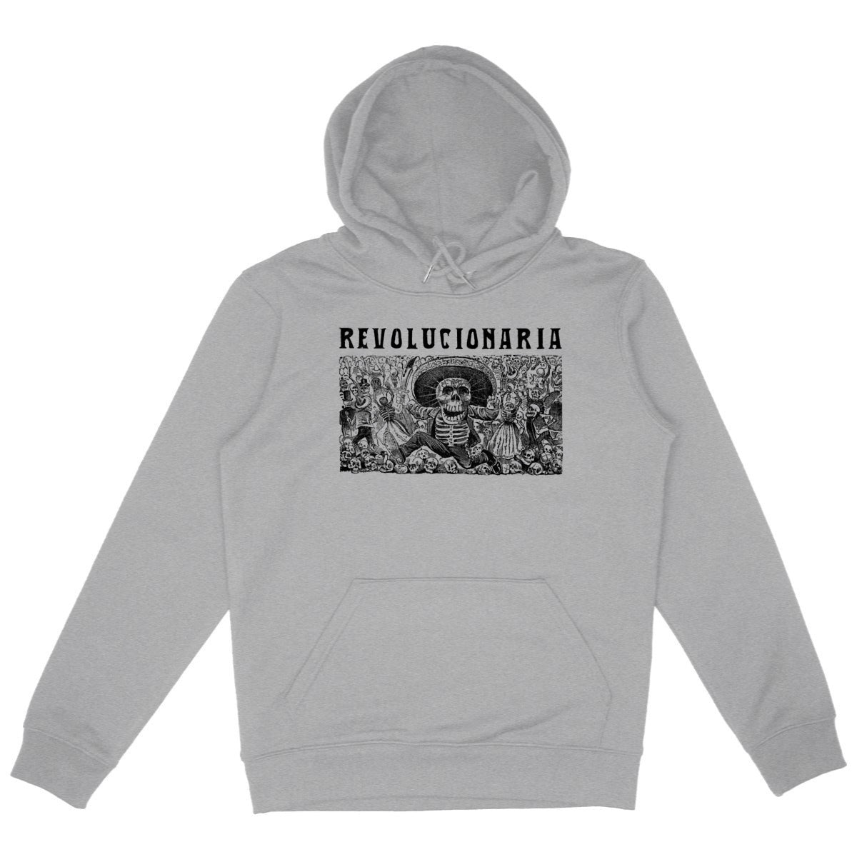 Calavera Revolutionaria - Hoodie (Graphic on Front)