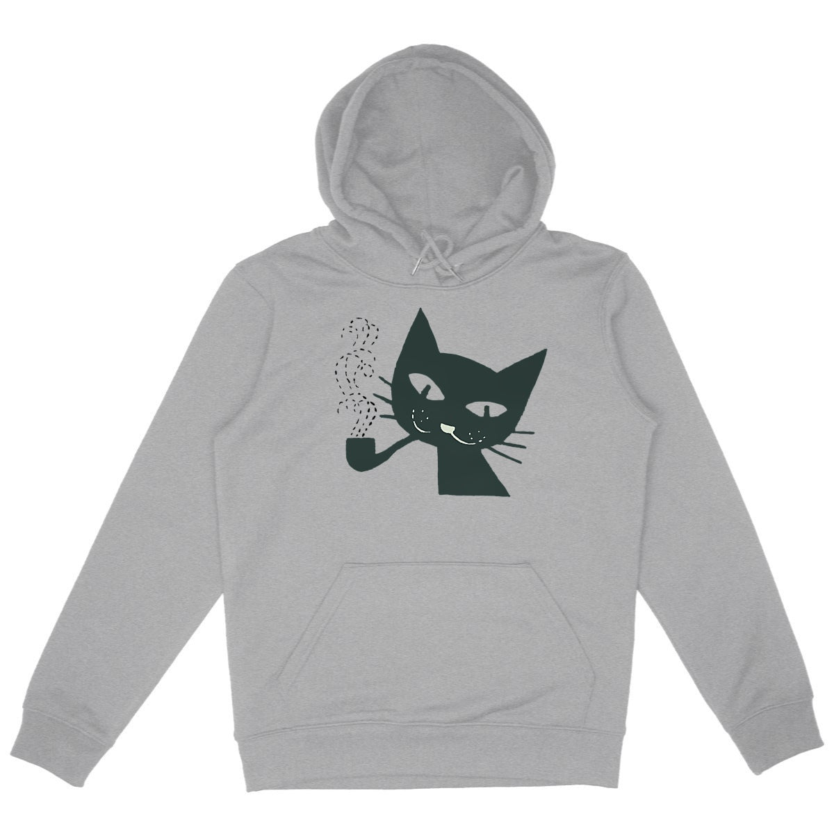 Smoking cat hoodie