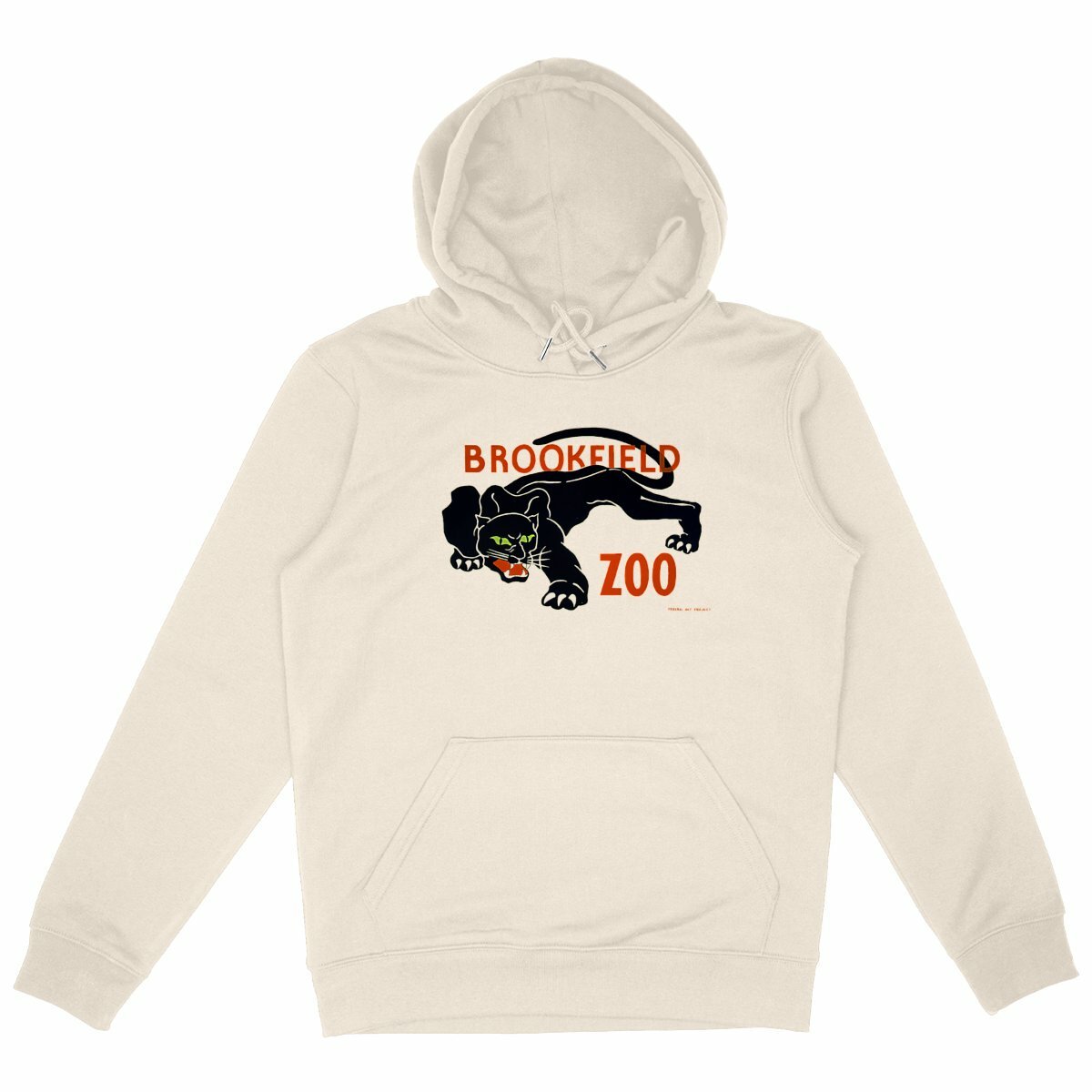 Brookfield Zoo, Chicago, 1936 - Hoodie (Graphic on Front)