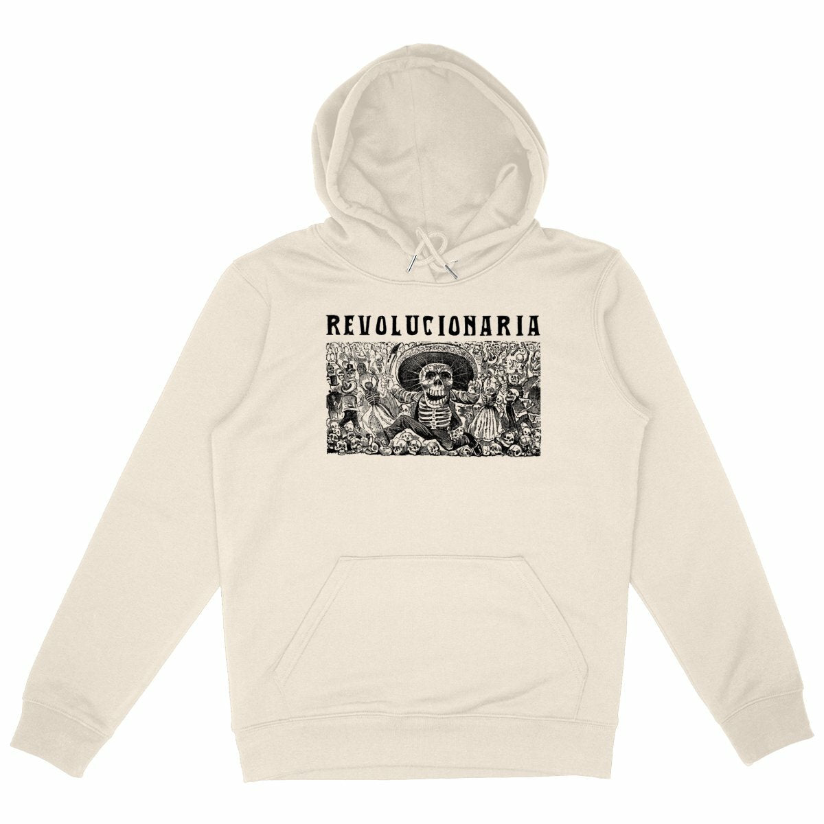 Calavera Revolutionaria - Hoodie (Graphic on Front)