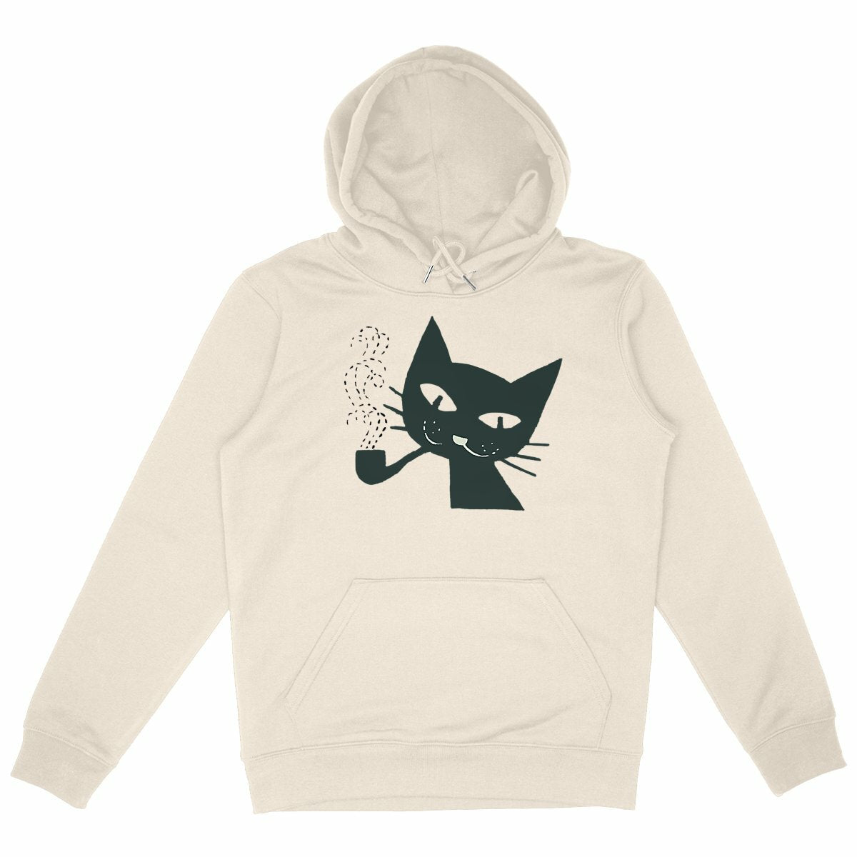 Smoking cat hoodie