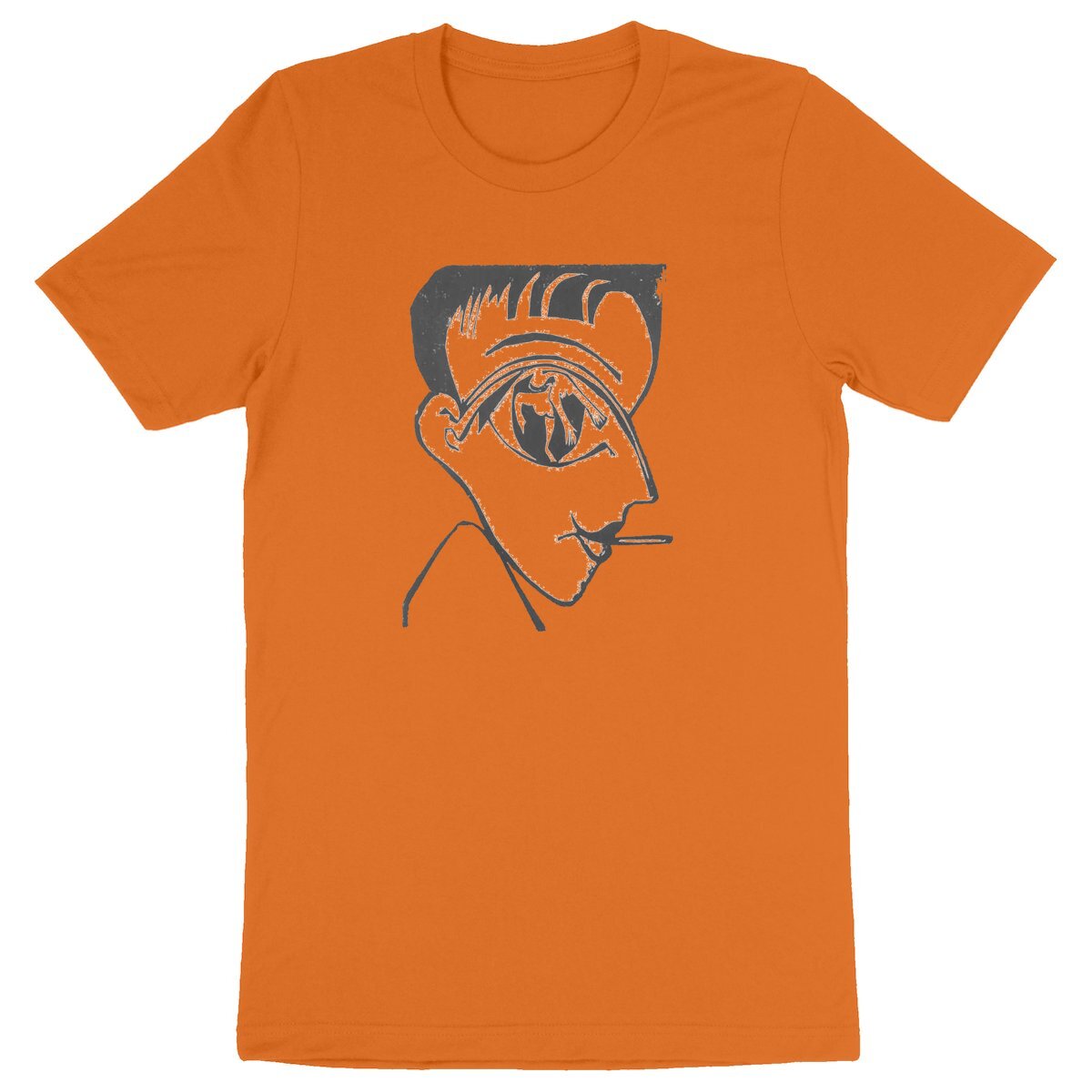 Profilkopf by Ernst Kirchner - Organic Cotton T-Shirt