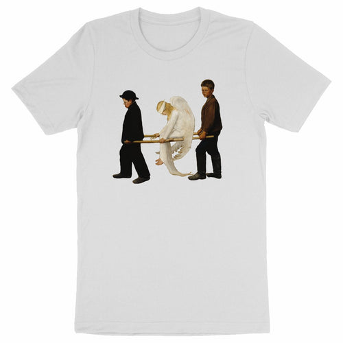 The Wounded Angel by Hugo Simberg, 1903 - Organic Cotton T-Shirt