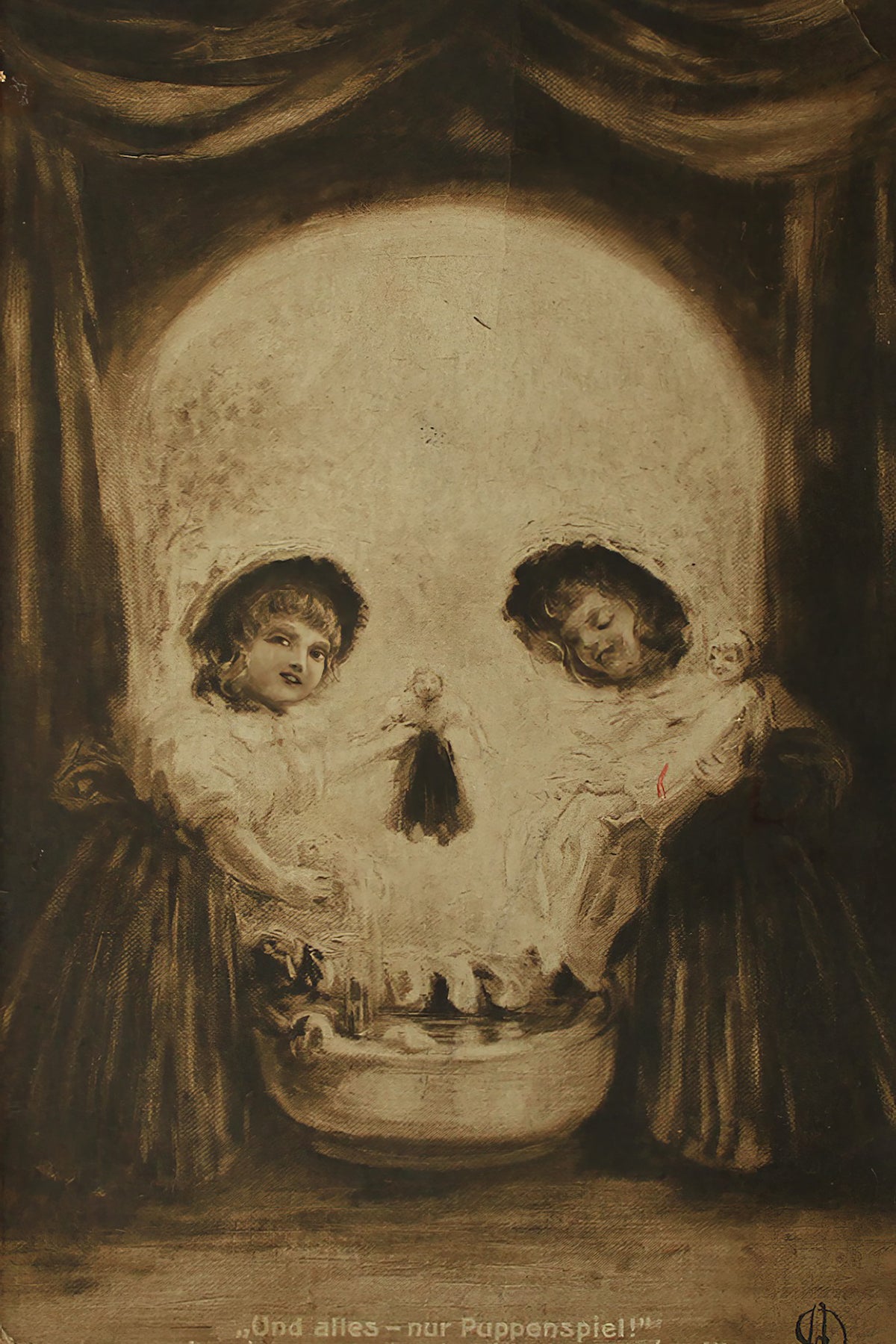 Two Kinder Postcard, c. 1905