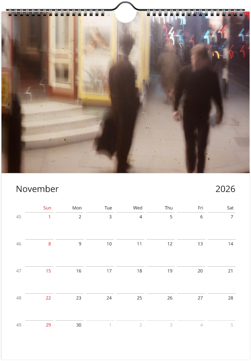 Swinging '60s London by Bob Hyde Calendar 2026