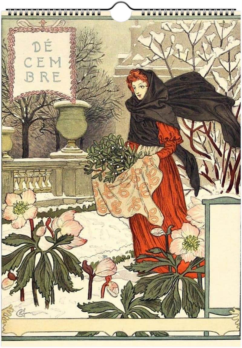 Les Mois: Eugène Grasset's Gardens of Art - Calendar