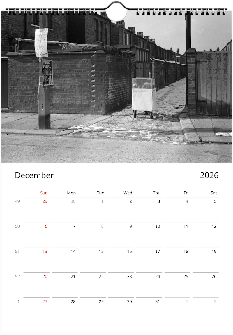 Manchester City Fans In The 1970s - 2026 Calendar